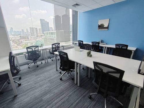 Office as co-working space for rent 1-20 seats start from 3,500 Bath per person
