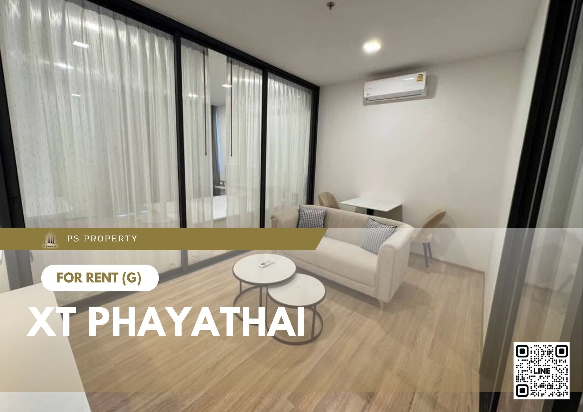 For Rent 🔥 XT PHAYATHAI 🔥 Fully furnished with appliances, near BTS Phayathai.