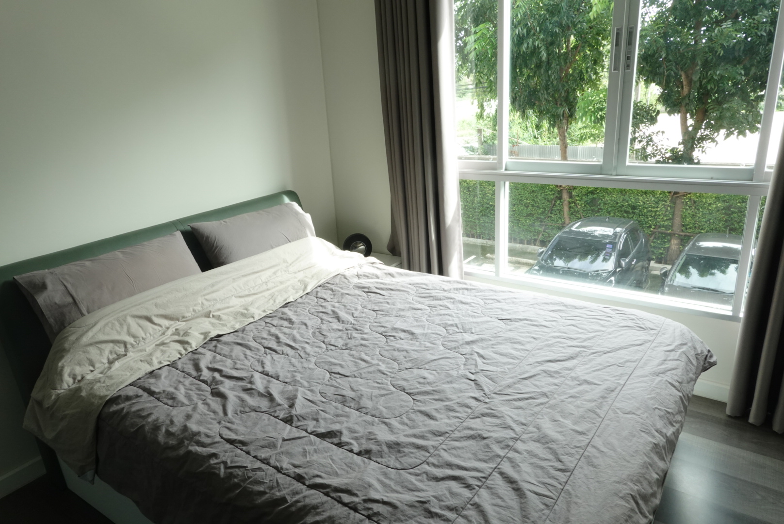 Condo for sale, Nakhon Rayong, 1 bedroom, 28.63 sq m., Building C, 2nd floor, south balcony.