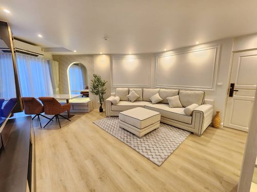 For sale, 2 bedrooms, 2 bathrooms, newly renovated room, beautiful as in the picture, Belle Park Residence Condo.