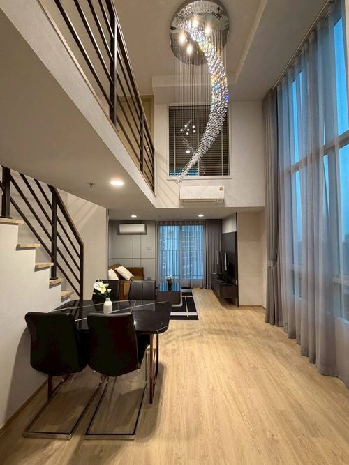 🏠✨ Culture Chula (Culture Chula) | Condo for rent Duplex 2 bedrooms (HBH-TB-294)