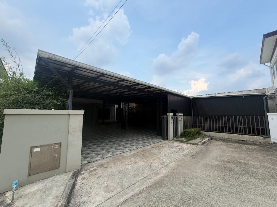 ขายบ้านเดี่ยว มัณฑนา รามอินทรา-วงแหวน (77 ตร.ว.) หลังมุมใกล้รถไฟฟ้า สถานีรามอินทรา กม.9