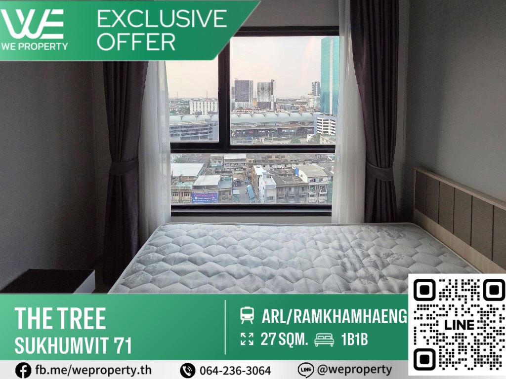  ห้องทำเลดี เฟอร์ฯครบ!!⭐The Tree Sukhumvit 71 - Ekamai (เดอะ ทรี สุขุมวิท 71 - เอกมัย)