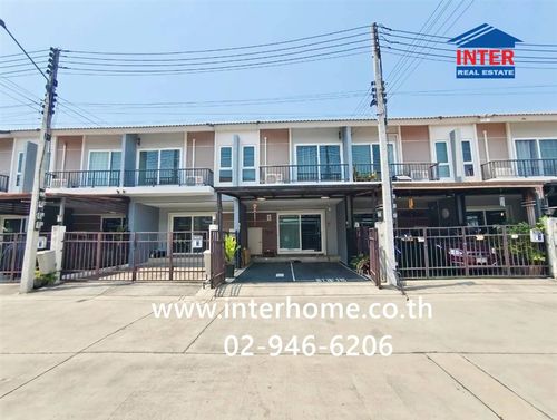 ทาวน์เฮ้าส์ 2 ชั้น 19.4 ตร.ว. หมู่บ้านศุภาลัยโนโว วิลล์ พุทธสาคร ถนนเพชรเกษม ถนนพุทธสาคร กระทุ่มแบน สมุทรสาคร