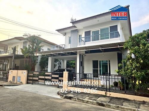 2-story detached house, 50.6 sq m, Saransiri Thakham Village - Rama 2, Rama 2 Road, Bang Khun Thian Road. Bang Khun Thian District Bangkok