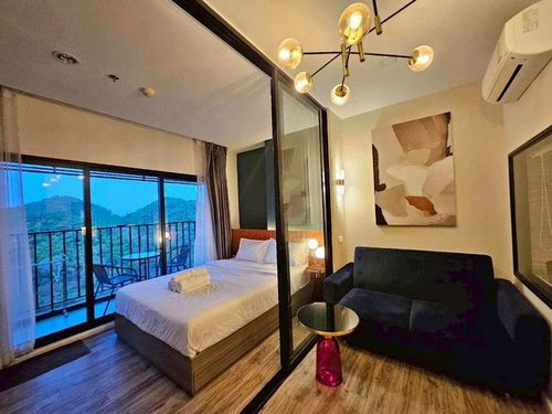 Condo for sale in Sriracha, mountain view, KnightsBridge The Ocean Sriracha, 28th floor, near Central Plaza.