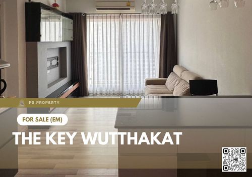 ขายด่วน 🔥 The Key Wutthakat 🔥 2 ห้องนอน 2 ห้องน้ำ เฟอร์นิเจอร์ และ เครื่องใช้ไฟฟ้าครบ 