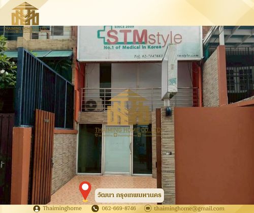 For rent, 3-story townhouse, prime location, Thonglor, Watthana District, Bangkok (TT07-0226)