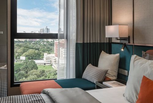 Coco Parc 2BR Combine Unit  ใจกลางพระราม 4 ใกล้ MRT พร้อมบริการระดับโรงแรม