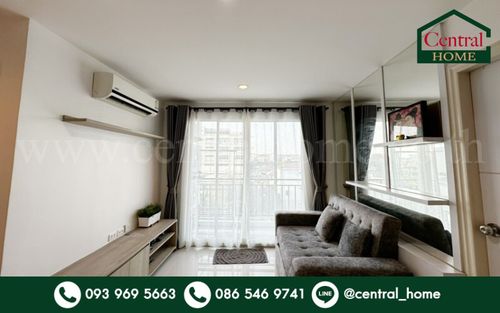 Condo Vio Khaerai 2, corner room, near MRT Nonthaburi Government Center.