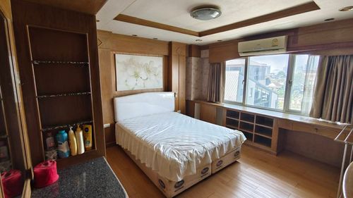 (รหัส S5490) ขายคอนโด โครงการ Palm Pavilion Condominium : ปาล์ม พาวิลเลี่ยน คอนโดมิเนียม // คอนโดห้องใหญ่ พระราม 3 ใกล้สาทร ทำเลเงียบ เข้าเมืองง่าย