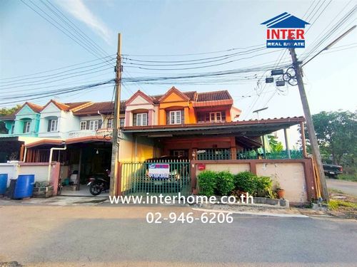 Townhouse, 2 floors, 33.8 sq m, Poonlap Village. Soi Workpoint Pracha Uthit Road Mueang Pathum Thani, Pathum Thani