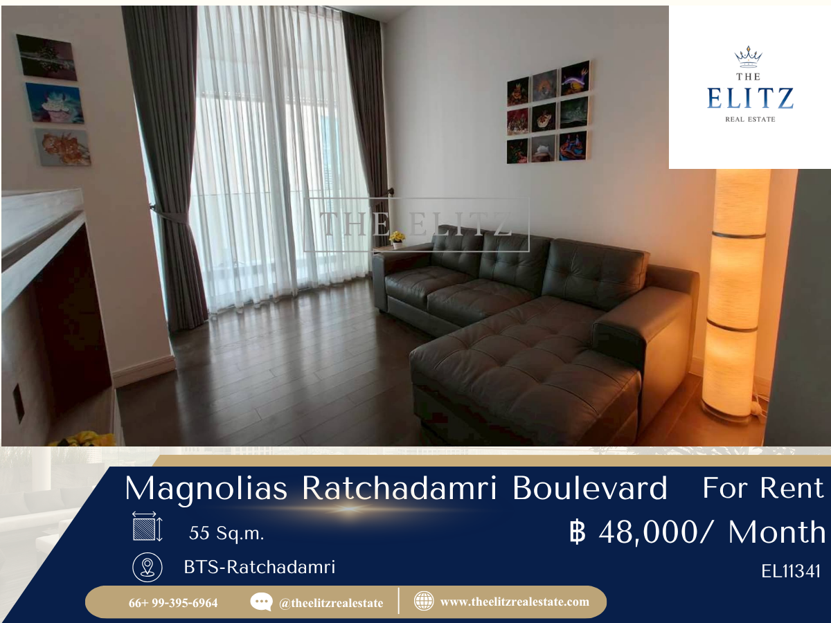 ✨Magnolias Ratchadamri Boulevard ทุกองค์ประกอบถูกออกแบบอย่างประณีต เพื่อมอบทั้งความหรูหรา ความเป็นส่วนตัว และความสบาย