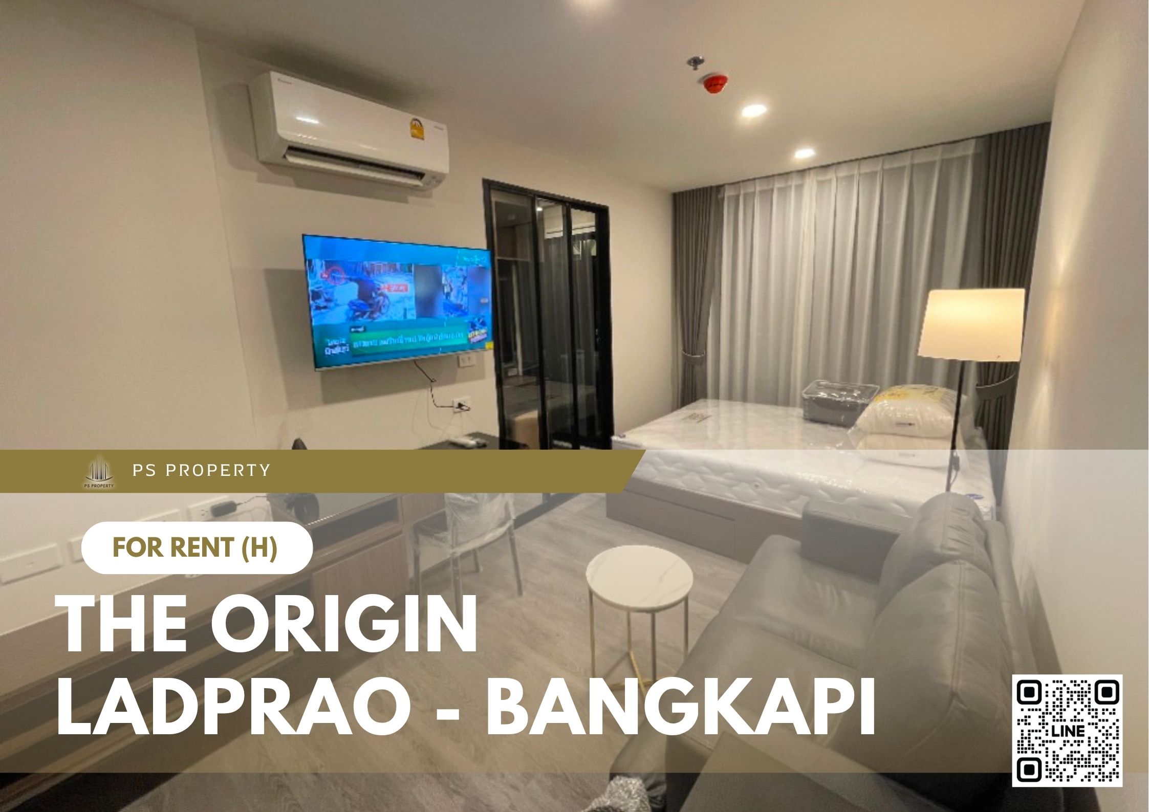 ให้เช่า ✨ THE ORIGIN LADPRAO - BANGKAPI ✨ เฟอร์นิเจอร์ และ เครื่องใช้ไฟฟ้าครบ ใกล้รถไฟฟ้าเพียง 3 นาที