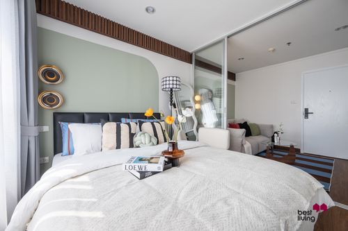 Lumpini Ville Prachachuen, condo near The Mall Ngamwongwan, open view.