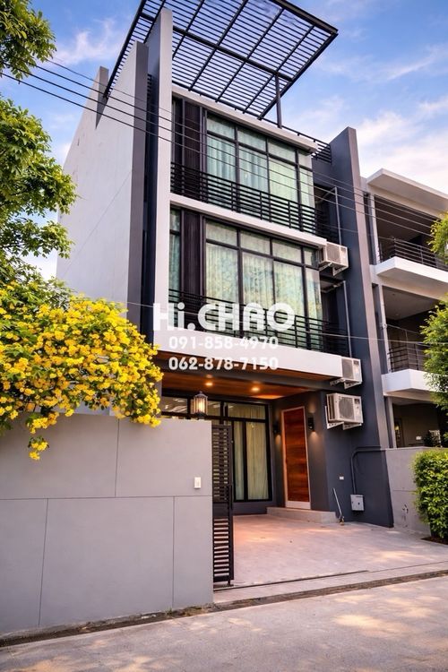 📍 Home office for rent Bearing 68 , 100m. from Sri bearing station , Great location, easy to travel.✨ Fully furnished, ready to move in