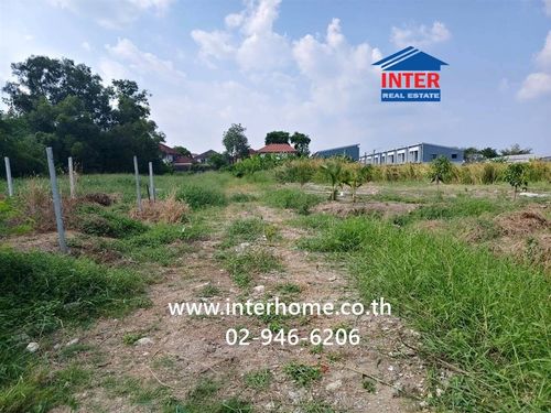 Empty land 119 sq m, land in Soi Pu Lek Ya Prueang. Near Save One Go Market, Por.Por. Intersection, Phahonyothin Road, Permsin Road, Sai Mai District, Bangkok