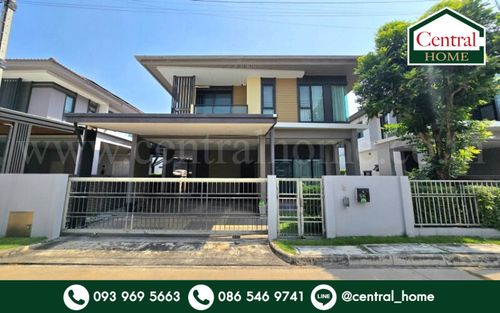 Single house Setthasiri Wongwaen-Lam Luk Ka Beautiful built-ins, ready to move in, cheap price.