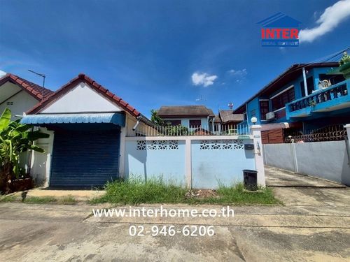 บ้านเดี่ยว 2 ชั้น 96 ตร.ว. บ้านเดี่ยว ซอยบรมราชชนนี74 แยก1 ถนนบรมราชชนนี ถนนศาลาธรรมสพน์ เขตทวีวัฒนา กรุงเทพมหานคร
