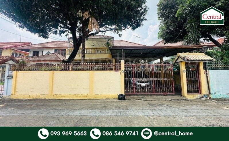 Single house 60 sq m, Bua Thong Thani, large house, ready to move in, cheap price.