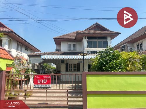 2-story detached house for sale, Tawan Thong Village, area 69 square wah, Ban Suan, Chonburi.