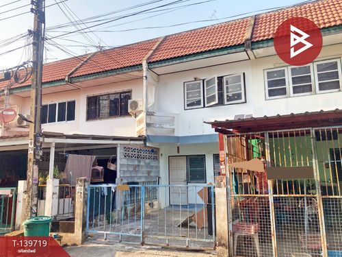 Townhouse for sale Rattanathibet Village, Bang Bua Thong, Nonthaburi, ready to move in, economic location.