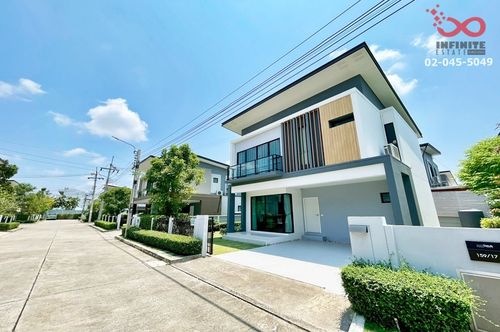 2-story detached house for sale, 51 sq m, Eco House Pinklao-Salaya, near Mahidol University, Salaya.
