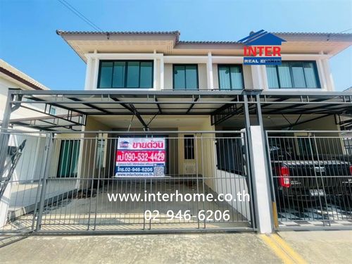 Townhouse, 2 floors, 33.9 sq m, Dream Priva Ratchaphruek Village, Suan Phak 32, Soi Suan Phak 32, Suan Phak Road, Taling Chan Railway Road, Mueang Nonthaburi, Nonthaburi.