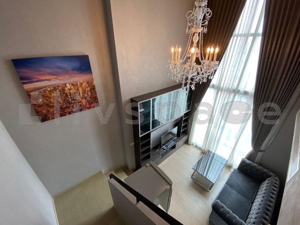 ▚ L0RC4Xツ FOR RENT: Pyne By Sansiri 2 Bed Duplex 76sqm Cheapes 2-Bed Duplex in Building Adjacent to BTS Ratchathewi✨