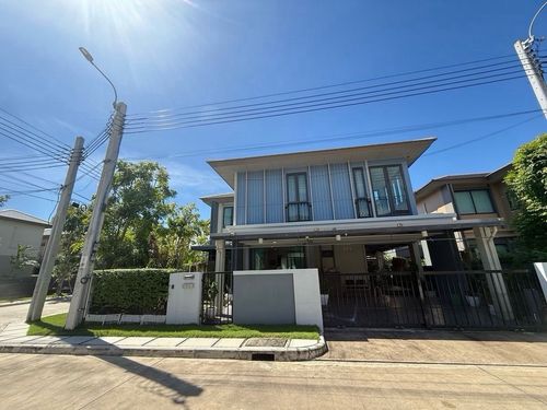 Single house for sale Burasiri Village Rama 2 for sale with tenant.