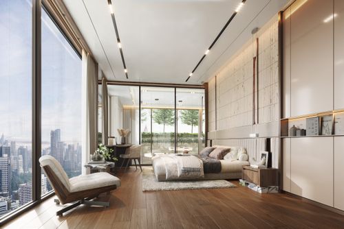 ✨ THE ULTIMATE MASTERPIECE ✨ | Duplex Penthouse @ROMM CONVENT in the heart of the CBD, a spacious area of ​​418.6 square meters on the highest floor (floor 28-29), offering an unobstructed view of the Sathon Nuea skyline and iconic views like Mahanakhon a