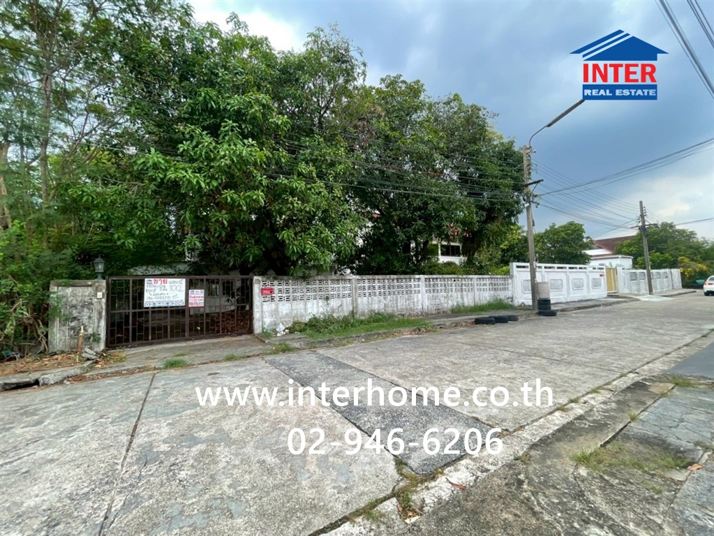 2-story detached house, 100 sq m, Cooperative Village, Housing 4, near Bueng Kum District Office, Soi Seri Thai 57, Seri Thai Road, Ramkhamhaeng Road, Bang Kapi District, Bangkok