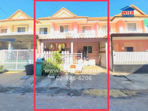 ทาวน์เฮ้าส์ 2 ชั้น 18 ตร.ว. หมู่บ้านพฤกษา34/1 (บ้านพนาลี) ประชาอุทิศ90 ซอยประชาอุทิศ90 ถนนประชาอุทิศ พระสมุทรเจดีย์ สมุทรปราการ