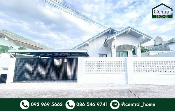Single house, Paradise Hill 2, Bang Lamung, near Jomtien Beach. Cheapest price in the project