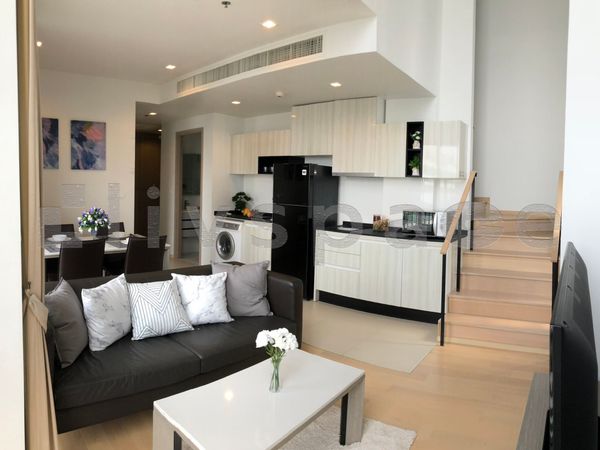 ▚ L06CMKツ ให้เช่า: HQ Thonglor 1 Bed Duplex 84.5ตร.ม. Rare Unit ห้องมุม วิว 3 ทิศ ระเบียงกว้าง พร้อมอยู่✨