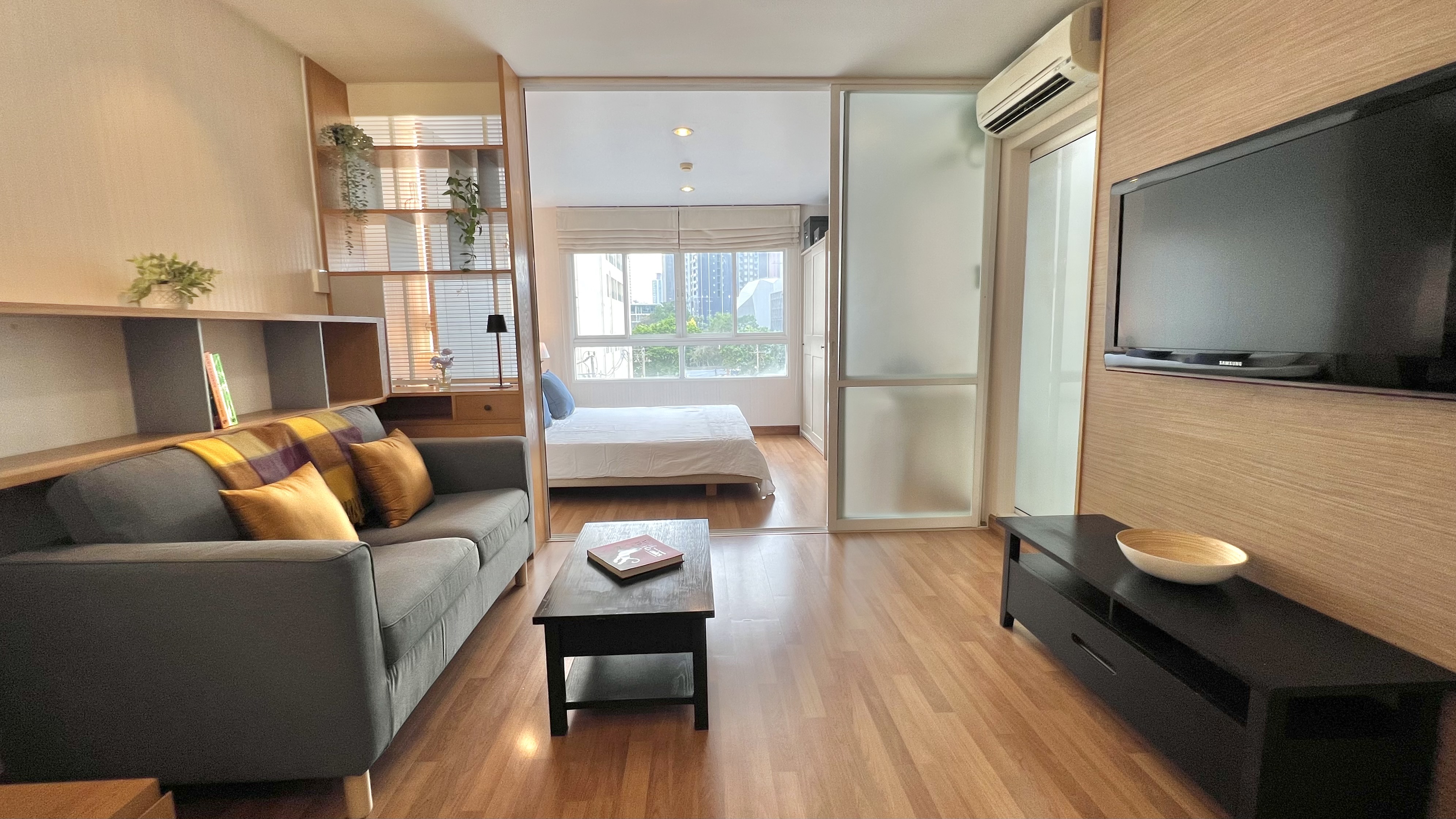 🔥ให้เช่าด่วน🔥 U Sabai Rama 4–Kluaynamthai ใกล้ BTS เอกมัย–พระโขนง อยู่สั้นได้ Fully Furnished พร้อมอยู่