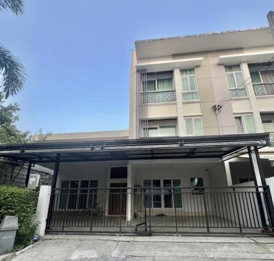 For Sale Townhouse/Townhome  , Baan Klangmeung Rama 9 , corner unit , wide frontage , ARL-Hua Mak , Suan Luang , Suan Luang , Bangkok , CX-152961