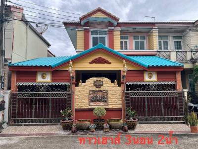 For Sale Townhouse/Townhome  , Baan Pattarin 1 Kubon , Bang Chan , Khlong Sam Wa , Bangkok , CX-150379