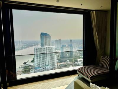 For Sale Condo , Chapter Charoennakhon - Riverside , nice view , high floor , wide frontage , Samre , Thon Buri , Bangkok , CX-153616