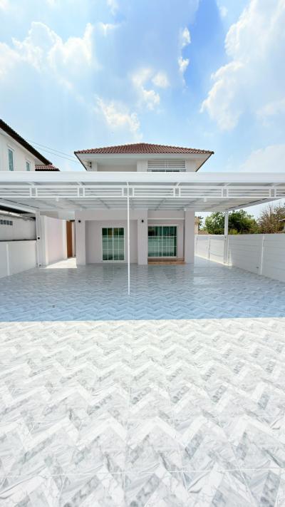 For Sale House , S Ville Rungsit - Lamlukka , wide frontage , newly renovated , Lat Sawai , Lam Luk Ka , Pathum Thani , CX-153103
