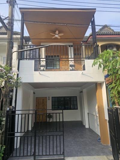For Sale Townhouse/Townhome  , Baan Thahan Kong Nun , newly renovated , MRT-Bang Chan , Bang Chan , Khlong Sam Wa , Bangkok , CX-154849