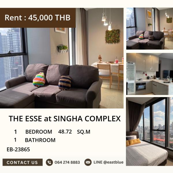 17/07/2026, 🏙️ THE ESSE SINGHA COMPLEX ลักซ์ชัวรี่ใจกลางเมือง!
เพียง 45,000 บาท/เดือน ติด BTS เพชรบุรี เริ่มต้นชีวิตคอนโดหรู 🔑 0642748883