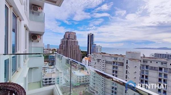 Ocean View Condo at The Cliff: 1-Bedroom Condo in Pattaya, Fully Furnished