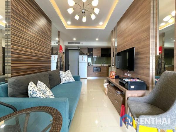 คอนโด 2 ห้องนอน วิวทะเล ในจอมเทียน