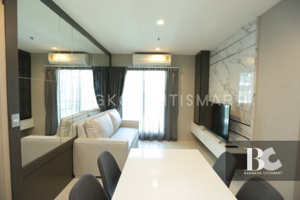 2 Bed 2 Bath 54.86 ตร.ม. ราคาต่ำสุดของกลุ่ม 2 นอน ใกล้ BTS ทองหล่อ | RHYTHM Sukhumvit 36-38 | 8.50 ล้านบาท
