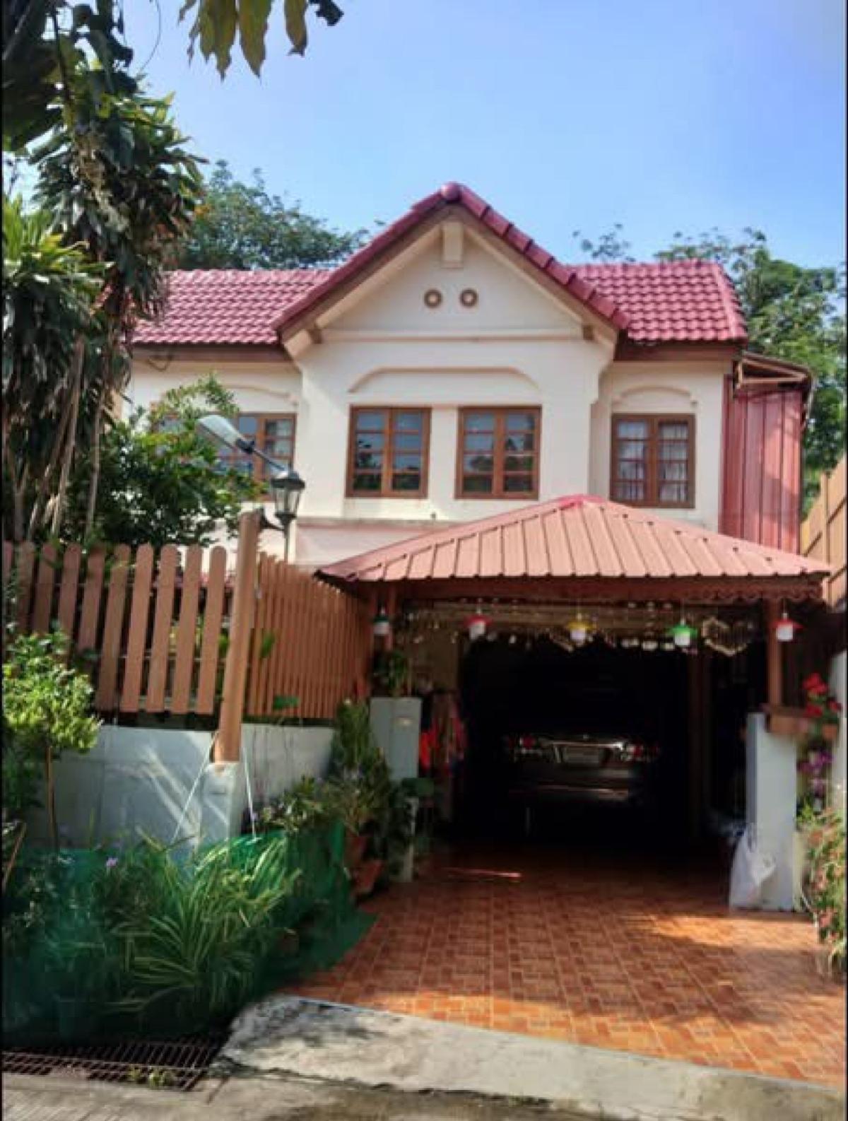 Two-story townhome for sale in Kanda Village, Soi 5, Nong Khaem, Bangkok. CX-154007