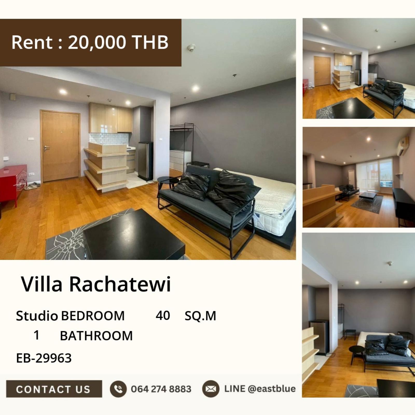 17/07/2026, 🔥 Studio Villa Rachatewi 40 ตร.ม. ใกล้ 3 BTS เริ่มเพียง 18,000/ด! 🏡 0642748883 17/07/2026, 🔥 Studio Villa Rachatewi 40 ตร.ม. ใกล้ 3 BTS เริ่มเพียง 18,000/ด! 🏡 0642748883