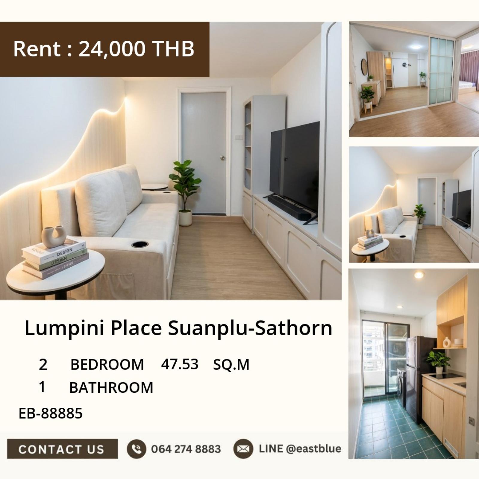 17/07/2026, 🏢 ห้องสวย! ลุมพินี เพลส สวนพลู-สาทร 2 นอน วิวดี เริ่ม 24,000 บาท/เดือน
✨ ใกล้ BTS ลุมพินี ทำเลทอง ห้องสวยพร้อมอยู่! 0642748883 17/07/2026, 🏢 ห้องสวย! ลุมพินี เพลส สวนพลู-สาทร 2 นอน วิวดี เริ่ม 24,000 บาท/เดือน
✨ ใกล้ BTS ลุมพินี ทำเลทอง ห้องสวยพร้อมอยู่! 0642748883