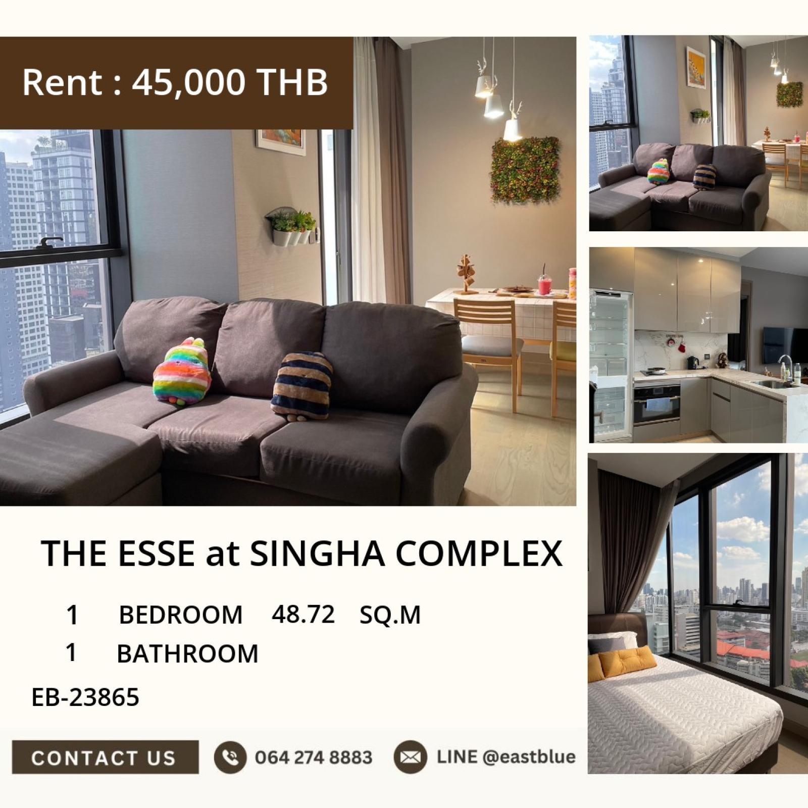 17/07/2026, 🏙️ THE ESSE SINGHA COMPLEX ลักซ์ชัวรี่ใจกลางเมือง!
เพียง 45,000 บาท/เดือน ติด BTS เพชรบุรี เริ่มต้นชีวิตคอนโดหรู 🔑 0642748883 17/07/2026, 🏙️ THE ESSE SINGHA COMPLEX ลักซ์ชัวรี่ใจกลางเมือง!
เพียง 45,000 บาท/เดือน ติด BTS เพชรบุรี เริ่มต้นชีวิตคอนโดหรู 🔑 0642748883