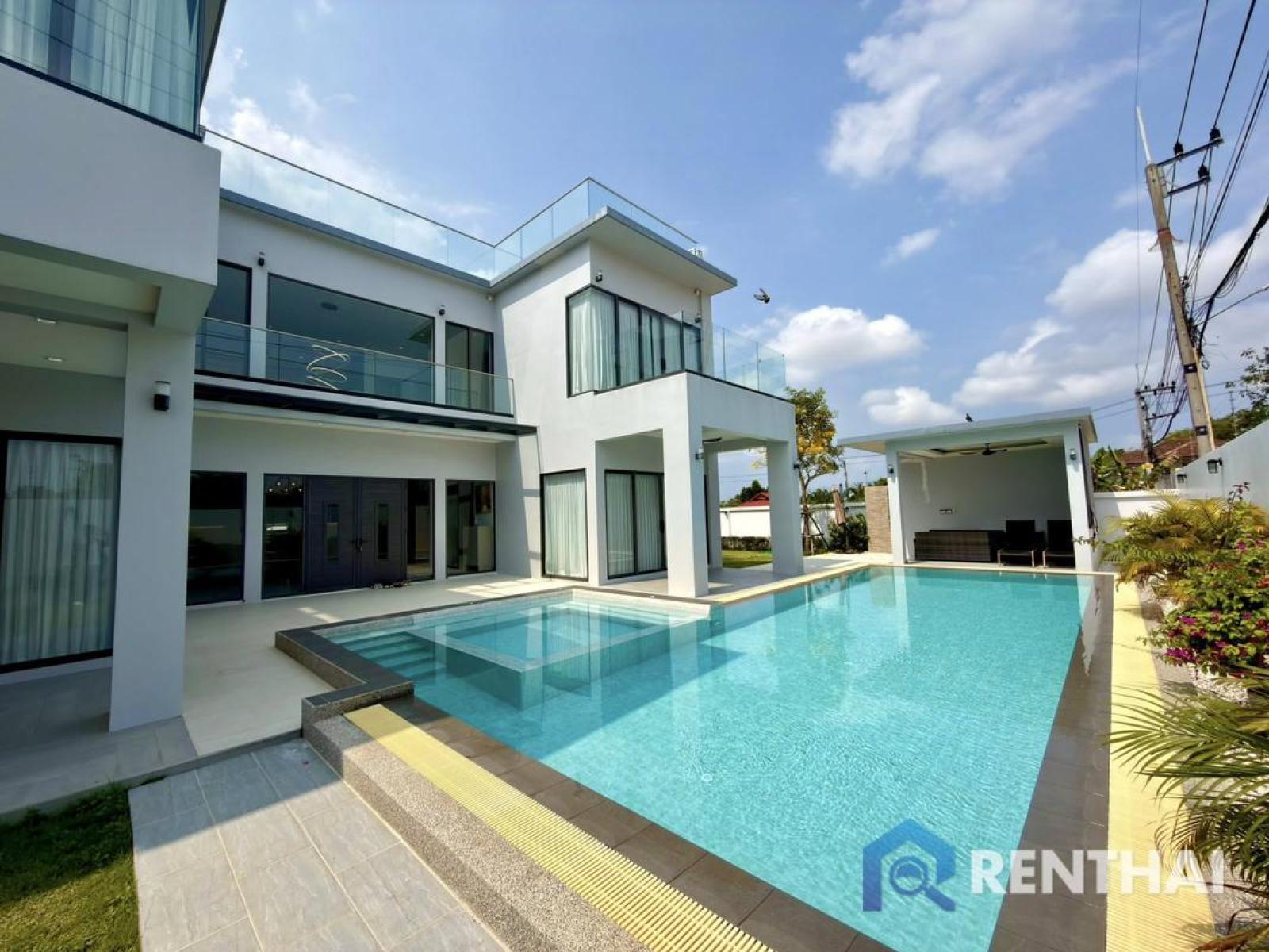 Luxury pool villa for sale near Mabprachan Lake, – รูปที่ 3